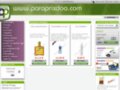 Détails : Paraprixdoo, site de parapharmacie en ligne avec un multi-diagnostiqeur (peau,tabagisme...) !